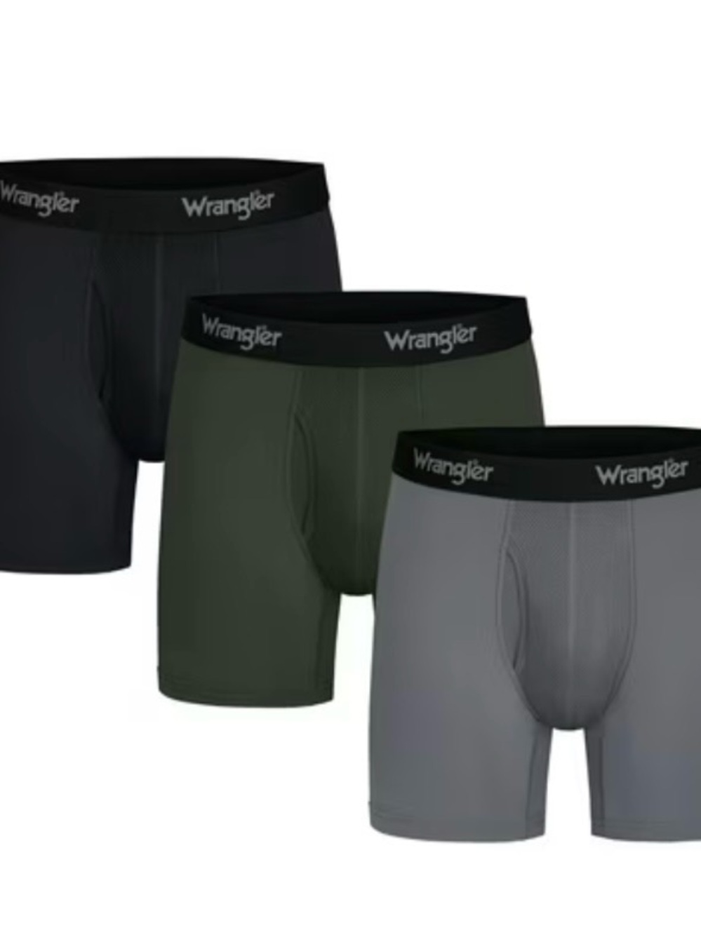 Wrangler Cool Carpenter 6" Boxer Briefs Men's Underwear